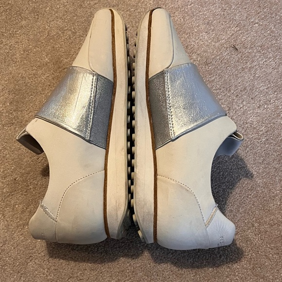 Rag and Bone Dylan Silver Metallic Athletic Shoe Sneaker 9.5 - Picture 7 of 14